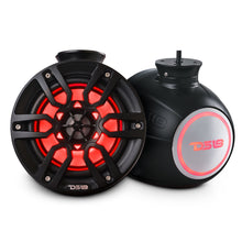 Load image into Gallery viewer, NXL 6.5" Pod 300w Speaker with Integrated RGB LED Lights (Pair) - Perfect For Jet Skis