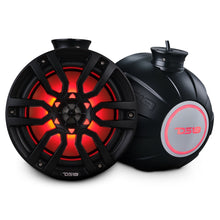 Load image into Gallery viewer, NXL 8" Pod 375W Speaker with Integrated RGB LED Lights (Pair) - Perfect for Jet Skis