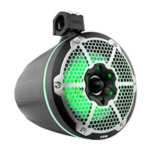 Load image into Gallery viewer, NXL 10" Neodymium Marine and Powersports Towers with Built-in Passive Radiator, 1" Driver and LED RGB Lights 300 Watts Rms