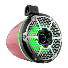 Load image into Gallery viewer, NXL 10" Neodymium Marine and Powersports Towers with Built-in Passive Radiator, 1" Driver and LED RGB Lights 300 Watts Rms