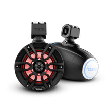 Load image into Gallery viewer, DS18 Good Marine Stereo Package  2 x 6.5” Speaker Tower| 1 x 2 Ch Amplifier | 1 x MOFCKIT4 and 1 x LED-BTC