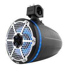 Load image into Gallery viewer, Bronco 6th Gen Roll Bar Audio Bundle – 8" Marine Tower Speakers with RGB LED Lights and OEM Roll Bar Mounting Clamps