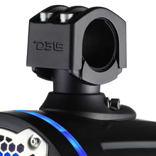 Load image into Gallery viewer, NXL 8" Neodymium Marine and Powersports Towers with Built-in Passive Radiator, 1" Driver and LED RGB Lights 180 Watts Rms -Black