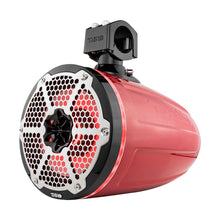 Load image into Gallery viewer, Jeep Gladiator JT Mounting Bar + 4x 8” Marine Tower Speakers with RGB LED Lights