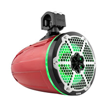 Load image into Gallery viewer, NXL 8" Neodymium Marine and Powersports Towers with Built-in Passive Radiator, 1" Driver and LED RGB Lights 180 Watts Rms