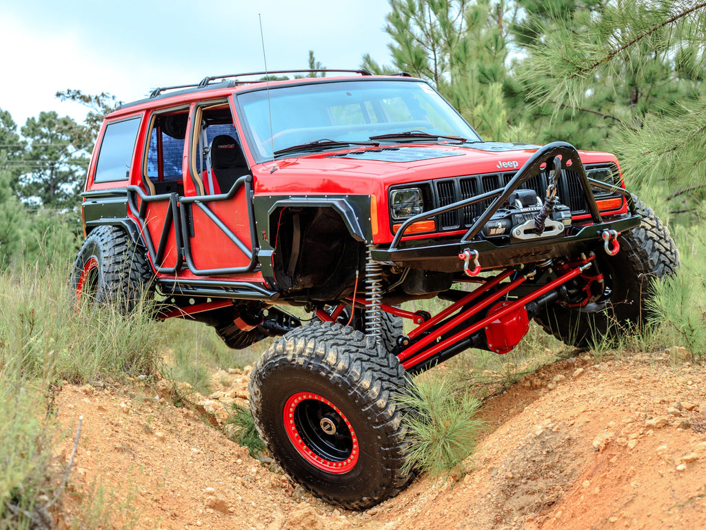 Rusty's Off Road Products Rusty's XJ Cherokee Long Travel Radius Arm Upgrade