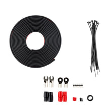 Load image into Gallery viewer, 0-GA OFC 100% Copper Amplifier Installation Kit - RED