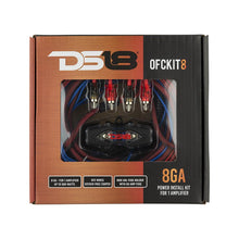 Load image into Gallery viewer, DS18 Audio Wiring Kit OFC 100 Percent Copper Advance 8-GA Installation Kit DS18 - OFCKIT8