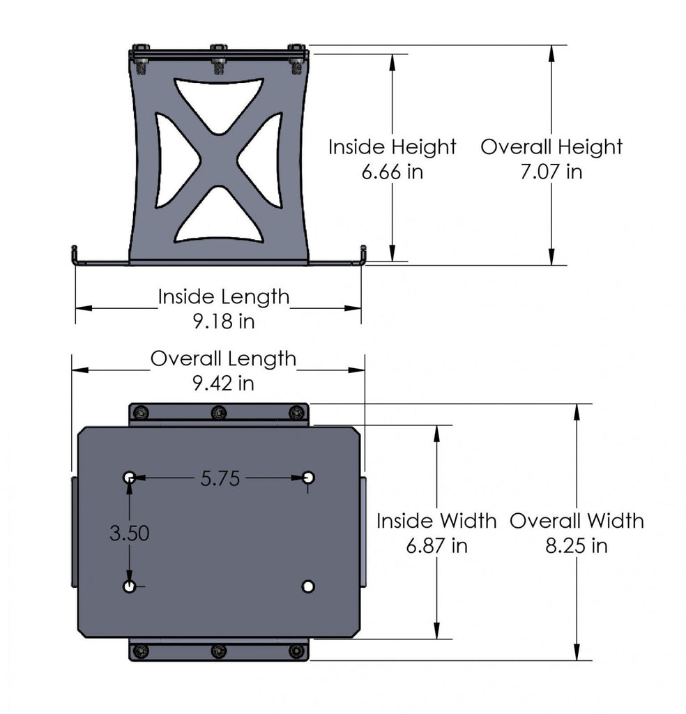 Artec Industries Battery Boxes Optima Battery Mount Group 25/35 Artec Industries - OP3501