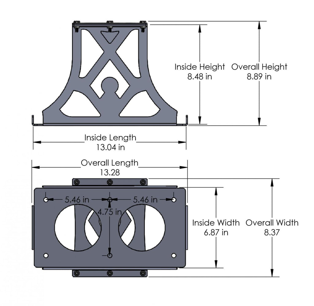 Artec Industries Battery Boxes Odyssey PC 2150 Battery Mount Artec Industries - OY2151