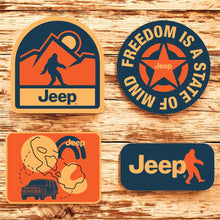 Load image into Gallery viewer, Hat - Jeep Chino Twill Ponytail with Chenille Sasquatch Patch - Khaki