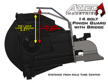 Load image into Gallery viewer, 14 Bolt Pinion Guard W/Truss Bridge High Artec Industries