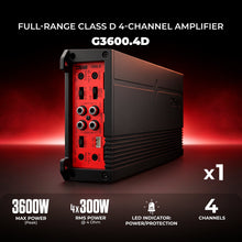 Load image into Gallery viewer, Pro Audio Speaker Bundle: 6.5" Midrange Coaxial Speakers with OEM Speaker Adapters, Amplifier, and Wiring Kit