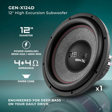 Load image into Gallery viewer, Car Audio + Bass Bundle: 6.5" Coaxial Speakers and 12" Subwoofer with Amplifier and Installation Kit