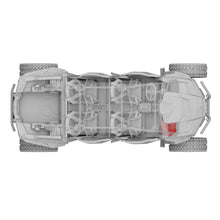 Load image into Gallery viewer, Polaris RZR Glove Box 10" Subwoofer Enclosure 1200 Watts Carbon Fiber Subwoofer