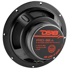 Load image into Gallery viewer, DS18 PRO-B8.4 8" Mid-Range Car Audio Loudspeaker with Bullet 140 Watts 4-Ohm