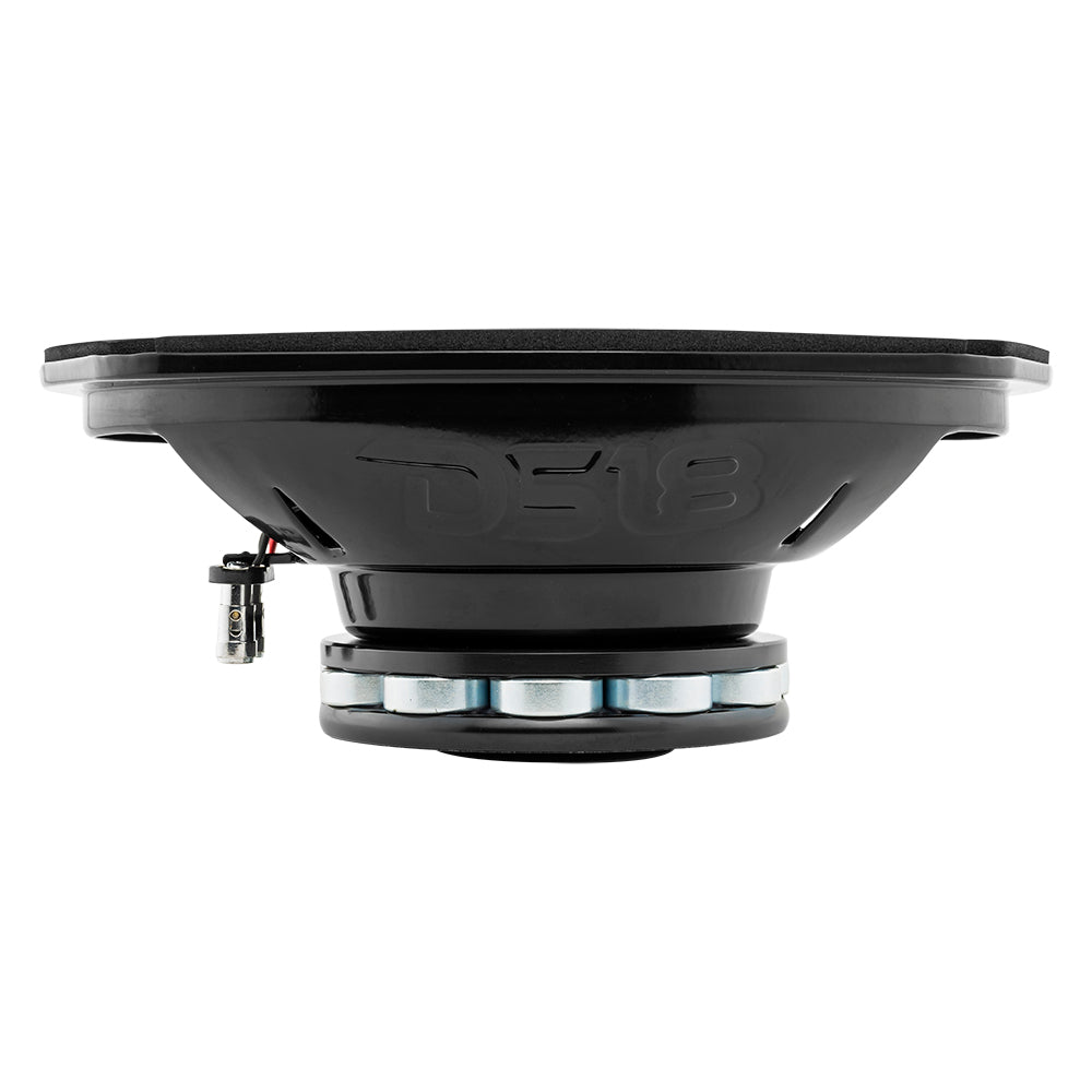 PRO 6x9" Mid-Bass Loudspeaker with Water-Resistant Carbon Fiber Cone & Neodymium Rings, 300W RMS, 2-Ohm