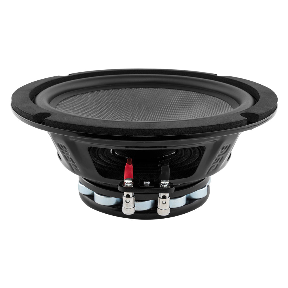 PRO 8" Mid-Bass Loudspeaker with Water-Resistant Carbon Fiber Cone & Neodymium Rings, 300W RMS, 2-Ohm