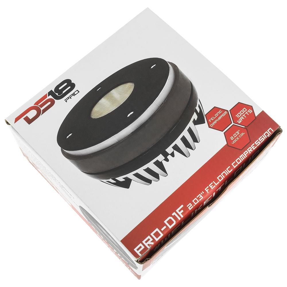 PRO 2 Inch Bolt On Throat Compression Driver W/ 2 Inch Phenolic Voice Coil 640 Watts 8-ohm DS18