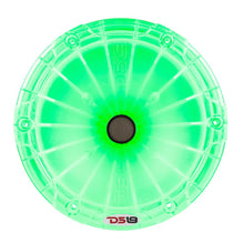 Load image into Gallery viewer, DS18 PRO-DKHCL PRO 1" Twist On Throat Compression Driver 1.75" Titanium VC with RGB Led Light Horn and Built-in Crossover 700 Watts 4 Ohms