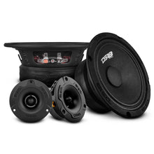 Load image into Gallery viewer, DS18 PRO-GM6.4PK Loudspeakers and Tweeters Package Including a Pair of PRO-GM6.4 + a Pair of PRO-TW1X/BK