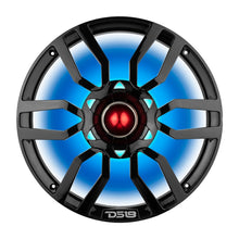 Load image into Gallery viewer, DS18 PRO-GTW10BK 10" Grill with Built-in 1.75" VC  Neodymium Bullet Tweeter and RGB Lights 500 Watts Black