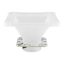 Load image into Gallery viewer, DS18 PRO-H44CL 1" Throat Transparent Plastic Driver Horn With RGB Lights