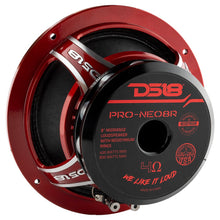 Load image into Gallery viewer, PRO 8" Neodymium Mid-Range Loudspeaker 400 Watts Rms 4-Ohm