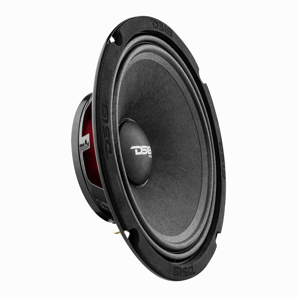 PRO 8" Shallow Neodymium Mid-Range Loudspeaker 200 Watts Rms 8-Ohm