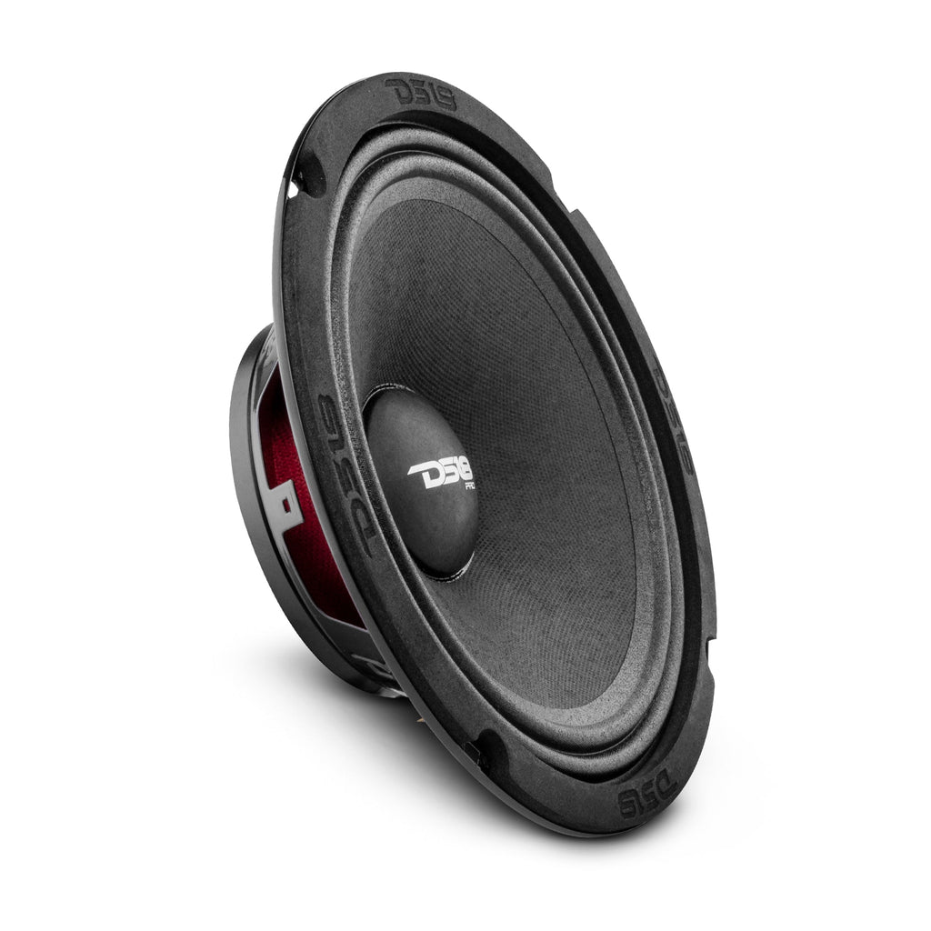 PRO 8" Shallow Neodymium Mid-Range Loudspeaker 200 Watts Rms 4-Ohm