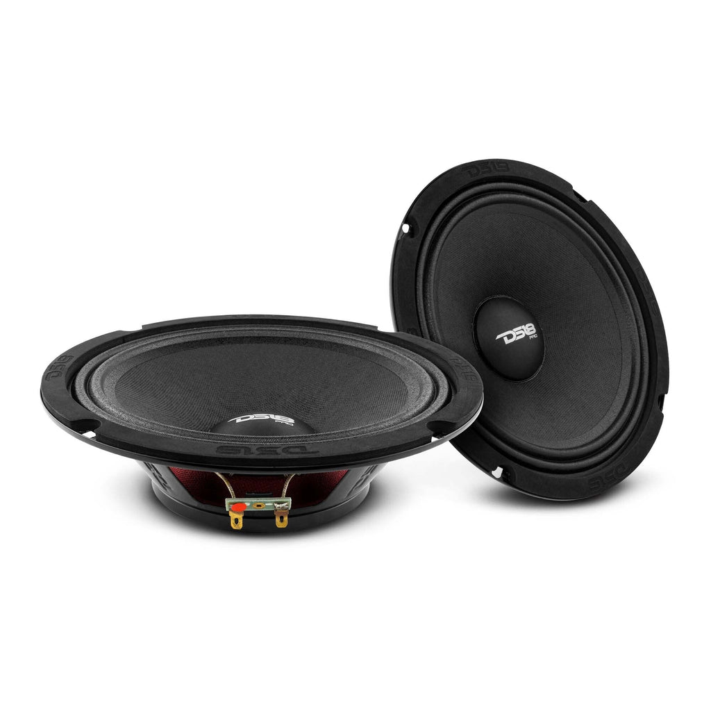 PRO 8" Shallow Neodymium Mid-Range Loudspeaker 200 Watts Rms 4-Ohm