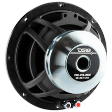 Load image into Gallery viewer, PRO 8" Neodymium Water resistant Carbon Fiber Cone Mid-Bass Woofer 250 Watts Rms 4-Ohm