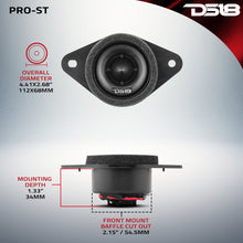 Load image into Gallery viewer, 1.9" OEM Replacement Neodymium Tweeter | Compatible With Most Toyota and Subaru Vehicles