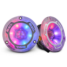 Load image into Gallery viewer, 3.8” Super Bullet Tweeter with 1” Aluminum Voice Coil &amp; Digital LED Lights