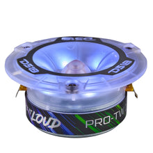 Load image into Gallery viewer, 3.8” Super Bullet Tweeter with 1” Aluminum Voice Coil &amp; Digital LED Lights