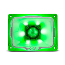 Load image into Gallery viewer, 4" x 5.35" Super Bullet Tweeter 250 Watts 1.5" Aluminum 4-Ohm Vc with RGB LED Lights