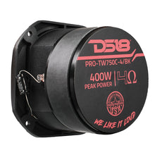 Load image into Gallery viewer, 4” Super Bullet Tweeter with 1.5” Titanium Voice Coil and Oversized Ferrite Magnet 200 Watts 4-Ohm