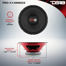 Load image into Gallery viewer, PRO-X 12" Mid-Bass Loudspeaker | 500W RMS 8-Ohm