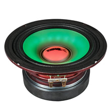 Load image into Gallery viewer, 6.5" Mid-Range Loudspeaker with Dual RGB LED For Cone &amp; Dust Cap 250 Watts 4-Ohm