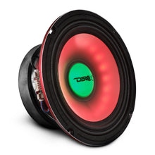 Load image into Gallery viewer, 6.5" Mid-Range Loudspeaker with Dual RGB LED For Cone &amp; Dust Cap 250 Watts 4-Ohm