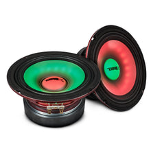Load image into Gallery viewer, 6.5" Mid-Range Loudspeaker with Dual RGB LED For Cone &amp; Dust Cap 250 Watts 4-Ohm