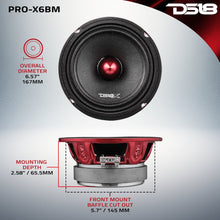 Load image into Gallery viewer, PRO-X 6.5" Mid-Range Bullet Loudspeaker | 250W RMS 8-Ohm