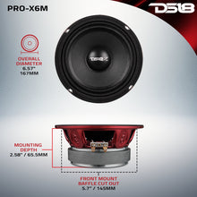 Load image into Gallery viewer, PRO-X 6.5" Mid-Range Loudspeaker 250 Watts Rms 8-Ohm