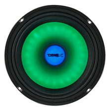 Load image into Gallery viewer, 8" Mid-Range Loudspeaker with Dual RGB LED For Cone &amp; Dust Cap 275 Watts 4-Ohm