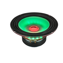 Load image into Gallery viewer, 8" Mid-Range Loudspeaker with Dual RGB LED For Cone &amp; Dust Cap 275 Watts 4-Ohm