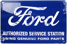 Load image into Gallery viewer, Metal Sign - Ford Authorized Service Station