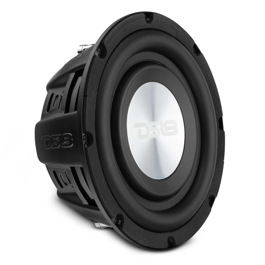 PS Shallow-Mount Water-Resistant 8" Subwoofer | 400W RMS DVC 4-Ohm