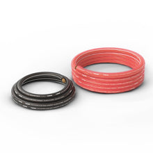 Load image into Gallery viewer, 0-GA Ultra Flex CCA Ground Power Cable 5 Ft Black and 20 Ft Red Kit