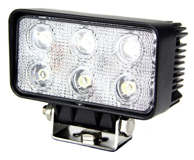 Quake LED Work Light 4.5 Inch Work Light 18 Watt Flood Fracture Series - QFR164