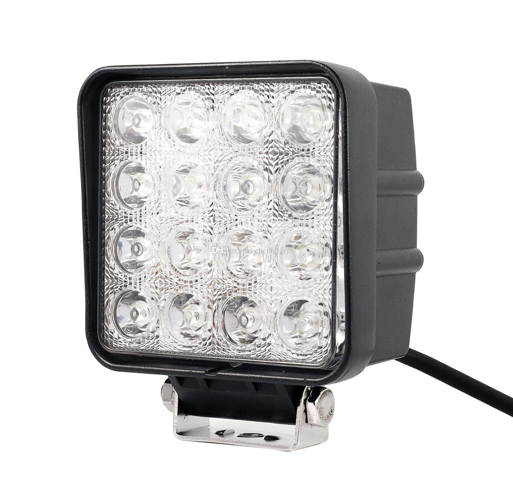 Quake LED Work Light 4 in. Work Light Fracture Spot Or Flood - QFR163